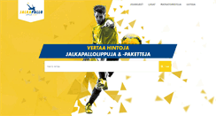 Desktop Screenshot of jalkapallolippuja.com